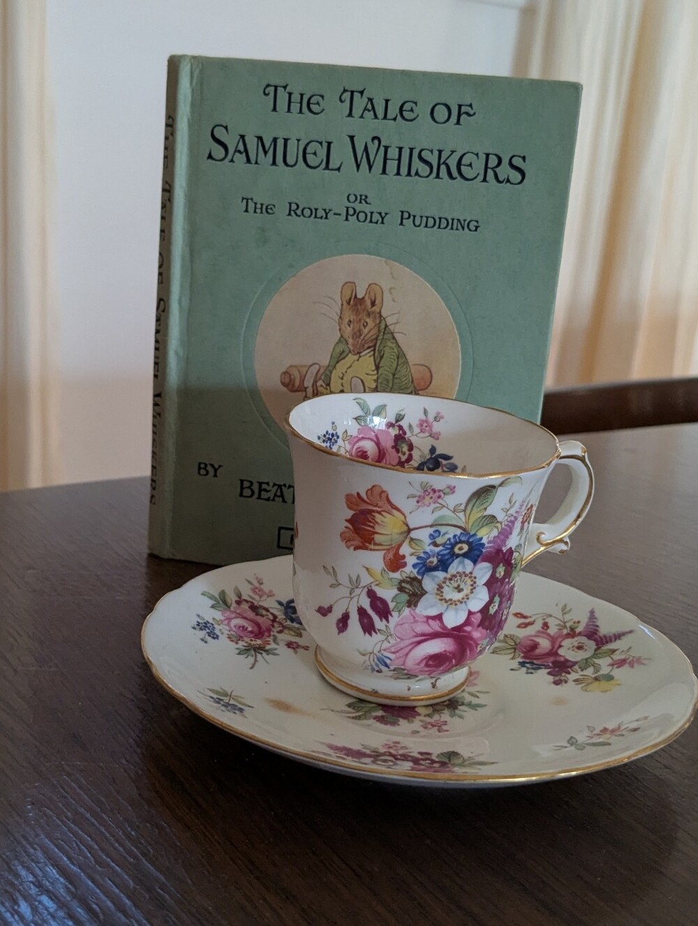 Hammersley & Co Demitasse Floral Teacup Howard's Spray
